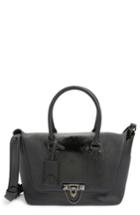 Valentino Garavani Demilune Top Handle Leather Satchel -