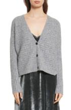 Women's Atm Anthony Thomas Melillo Chenille Cardigan - Grey