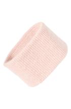 Women's Halogen Ribbed Cashmere Head Wrap - Pink