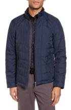 Men's Ted Baker London Alees Trim Fit Quilted Jacket (s) - Blue