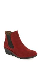 Women's Fly London 'phil' Chelsea Boot .5-6us / 36eu - Red