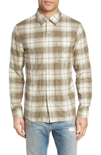 Men's Current/elliott Classic Fit Plaid Sport Shirt