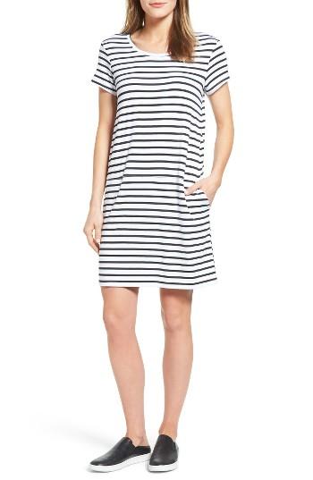 Women's Caslon Knit Shift Dress - White