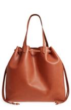 Madewell Drawstring Transport Tote - Brown