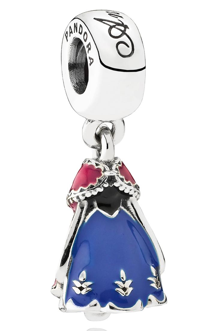 Women's Pandora Disney Anna's Dress Dangle Charm