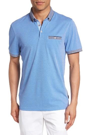 Men's Ted Baker London Shapiro Extra Trim Fit Oxford Polo