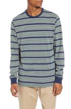 Men's Nike Sb Dry Stripe Long Sleeve T-shirt - Blue