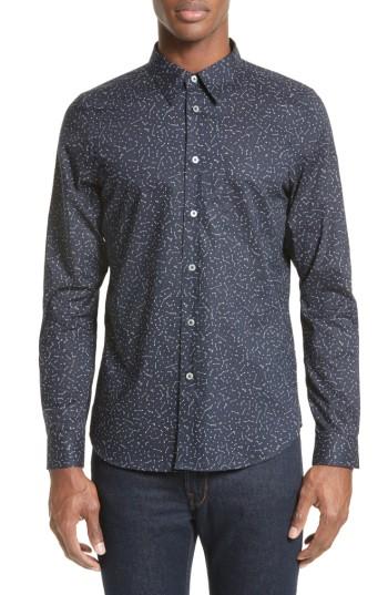 Men's Ps Paul Smith Extra Trim Fit Constellation Print Sport Shirt