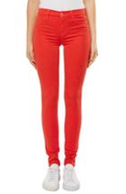Women's J Brand 485 Mid Rise Skinny Jeans - Orange