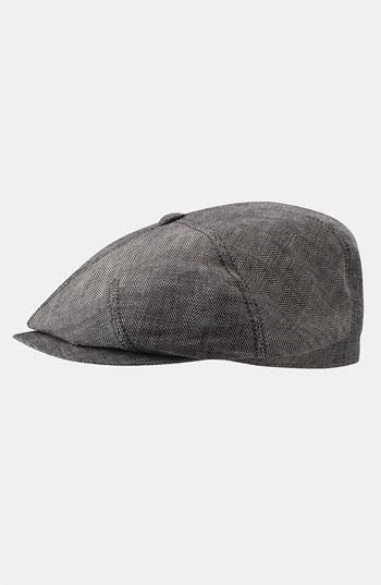 Stetson Linen Newsboy Cap