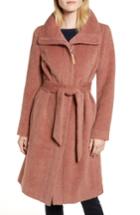 Women's Cole Haan Suri Alpaca & Wool Wrap Jacket - Orange