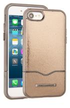 Rebecca Minkoff Leather Iphone 7 Slider Case - Metallic