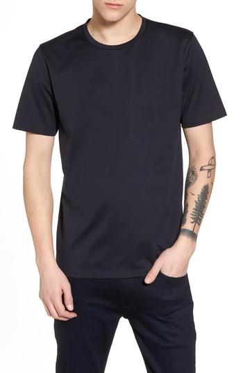 Men's Calibrate Mercerized Cotton Crewneck T-shirt - Blue