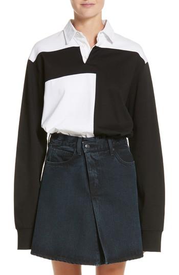 Women's Proenza Schouler Pswl Cotton Rugby Top