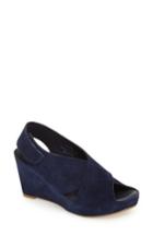 Women's Johnston & Murphy 'tori' Wedge Sandal .5 M - Blue