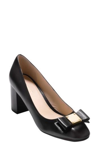 Women's Cole Haan Tali Bow Pump B - Black