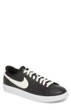 Men's Nike Blazer Low Leather Sneaker M - Black