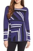 Women's Nic+zoe Bauhaus Top - Blue