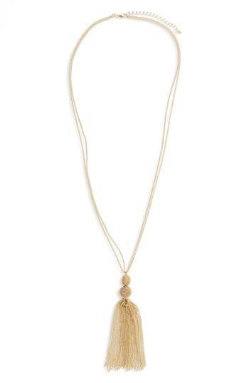 Women's Panacea Chain Tassel Pendant Necklace