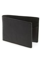 Men's Skagen 'ambold' Leather Wallet - Black