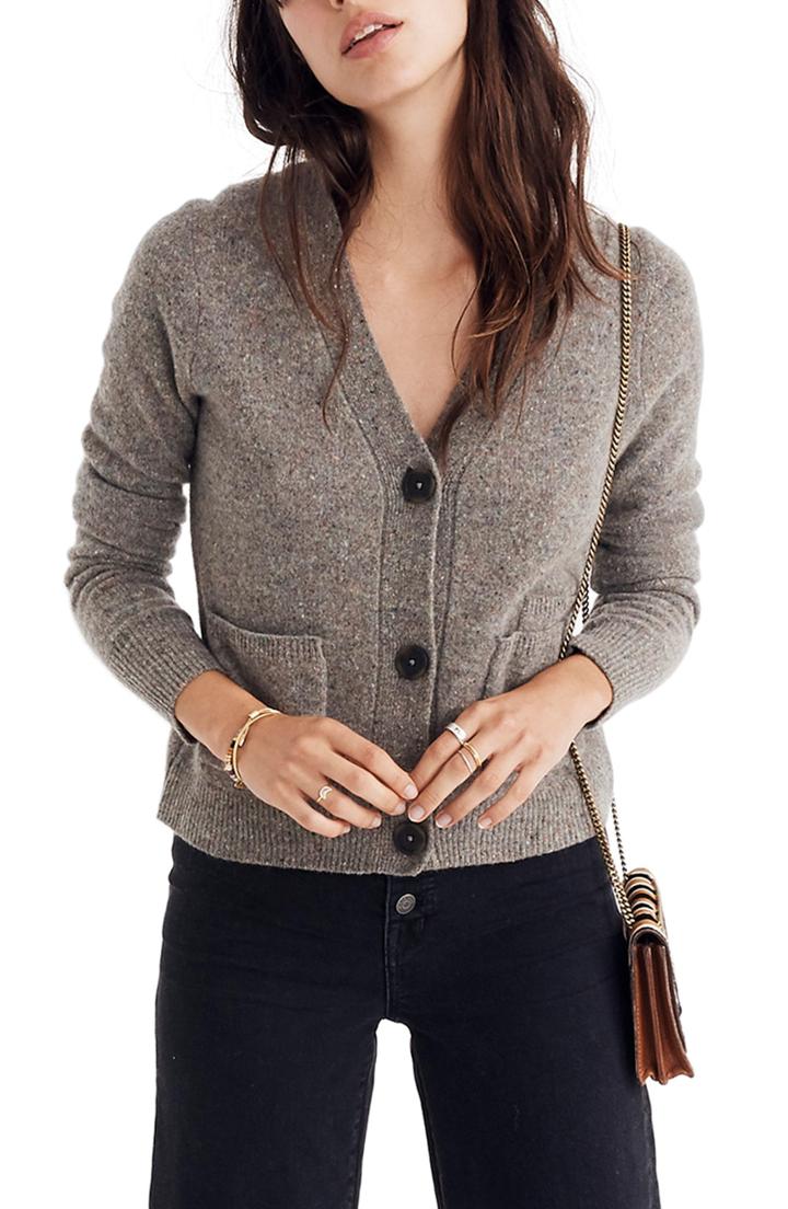 Women's J.crew Point Sur Colorblock Pointelle Crewneck Sweater - Ivory