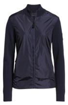 Women's Canada Goose Windbridge Zip Front Sweater Jacket (2-4) - Blue