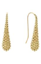 Women's Lagos Caviar Gold Teardrop Earrings