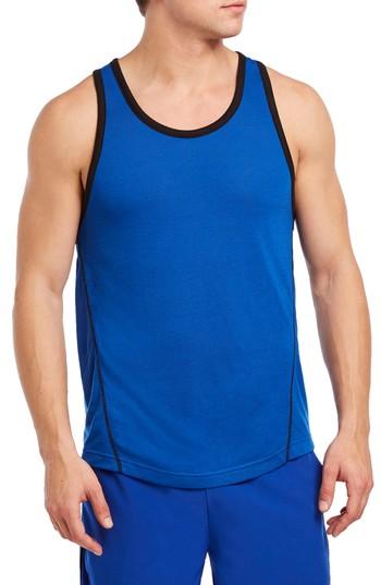 Men's 2(x)ist Mesh Muscle Tank - Blue