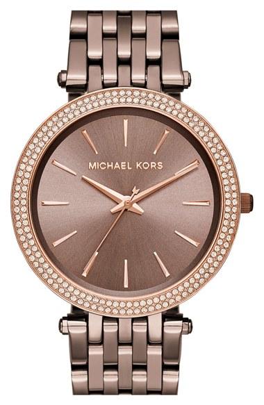 Women's Michael Kors 'darci' Round Bracelet Watch, 39mm
