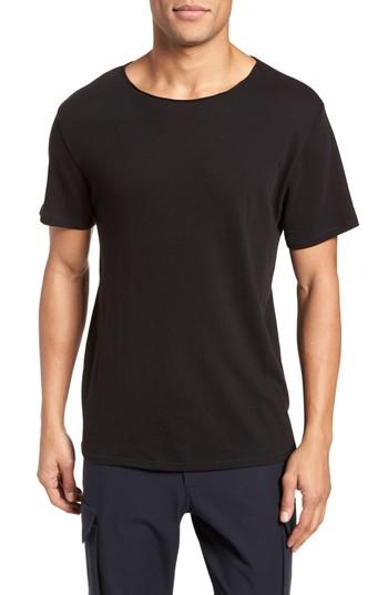Men's Vince Raw Edge T-shirt - Black