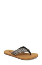 Women's Billabong Baja Flip Flop M - Grey