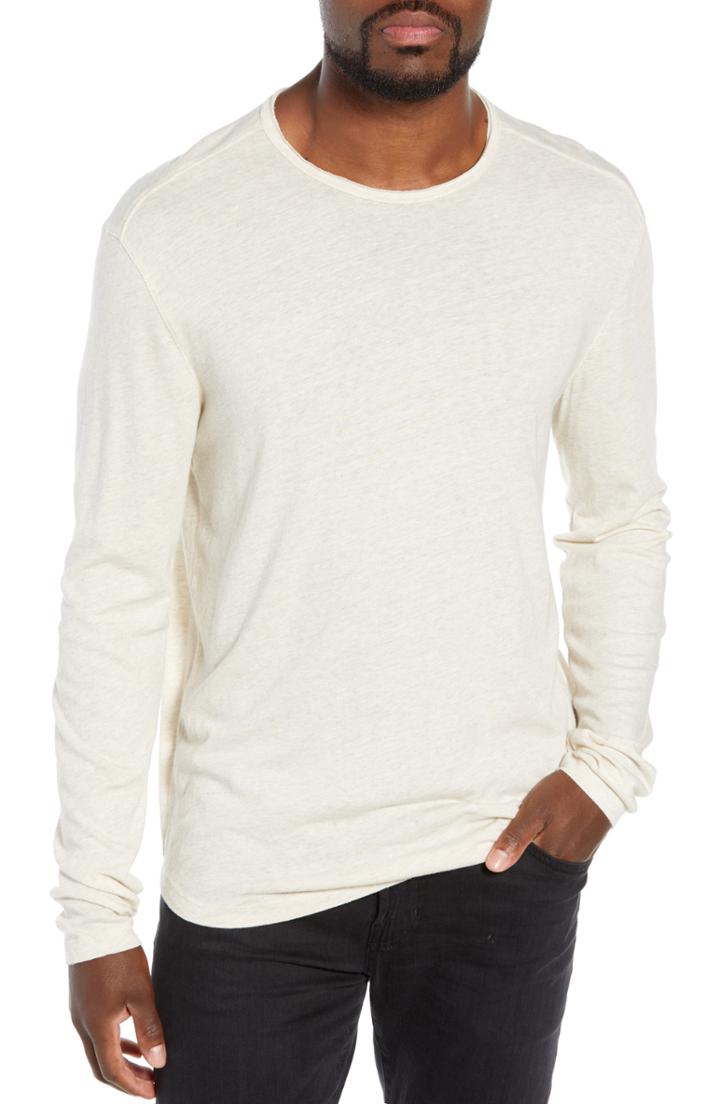 Men's John Varvatos Star Usa Long Sleeve T-shirt - White