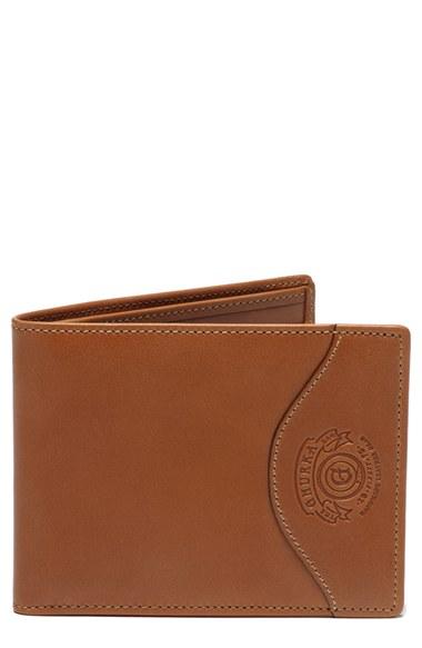 Men's Ghurka Leather Wallet With Id Case -