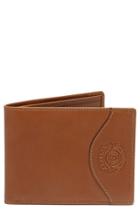 Men's Ghurka Leather Wallet With Id Case -
