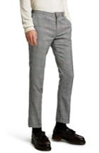 Men's Topman Skinny Fit Check Trousers X 32 - Grey