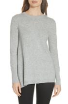 Women's Ted Baker London Misiya Asymmetrical Drape Sweater - Grey