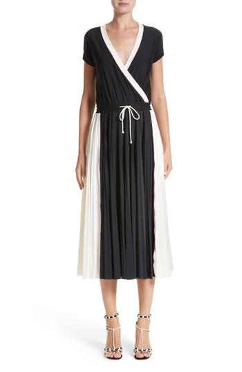 Women's Valentino Sport Jersey Midi Dress - Black