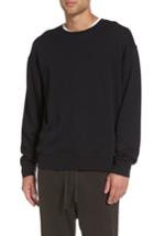 Men's Vince Crewneck Sweatshirt, Size - Black