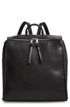 Bp. Whipstitch Faux Leather Square Backpack - Black