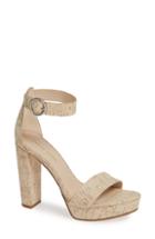 Women's Pelle Moda Palo 2 Platform Sandal M - White