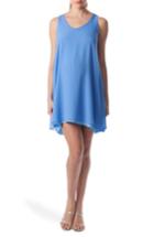 Women's Pietro Brunelli 'lago Di Como' High/low Maternity Dress - Blue/green