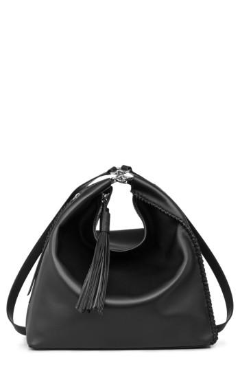 Allsaints Pearl Convertible Leather Backpack - Black