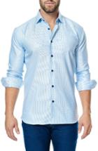 Men's Maceoo Luxor Jacquard Sport Shirt