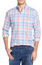 Men's Vineyard Vines Kings Point Plaid Slim Tucker Sport Shirt