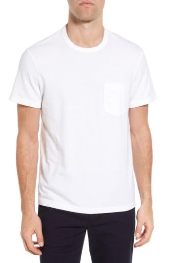Men's James Perse Sueded Jersey Pocket T-shirt (xl) - White