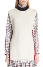 Women's Burberry Knox 55 Wool & Cashmere Sweater - Ivory