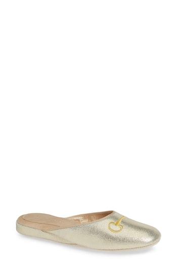 Women's Patricia Green Milano Too Bit Embroidered Slipper M - Metallic