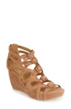 Women's L'amour Des Pieds'ivanna' Gladiator Wedge Sandal .5 M - Brown