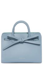 Mansur Gavriel Mini Mini Sun Leather Bag - Blue
