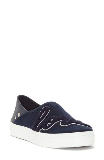 Women's Ed Ellen Degeneres Jolind Slip-on Sneaker M - Blue